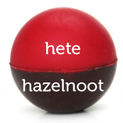 Hete hazelnoot bikkel