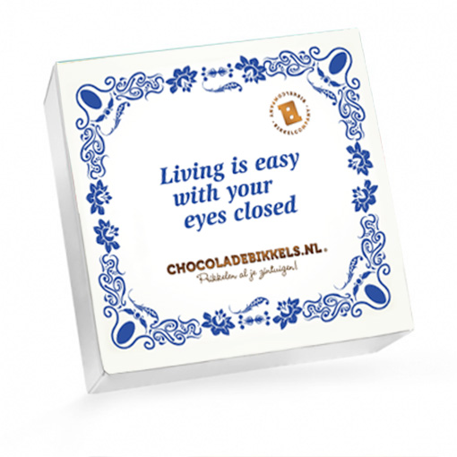Living is easy with you eyes closed Bikkels
